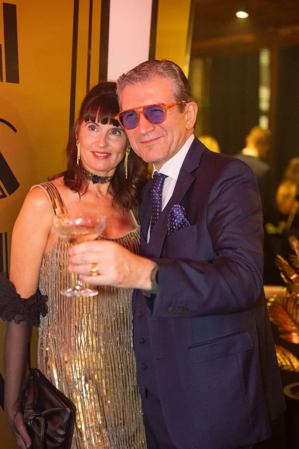 photographie d’invités lors d’un cocktail