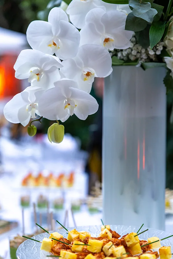 photographie de details de réception privée à Paris