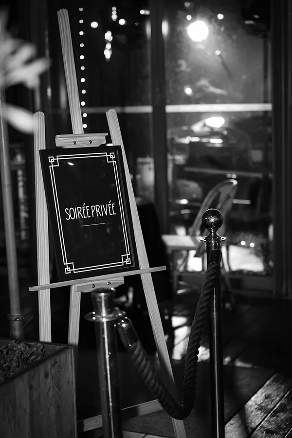 photographie de réception privée à Paris