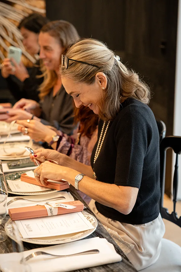 photo diner d'entreprise