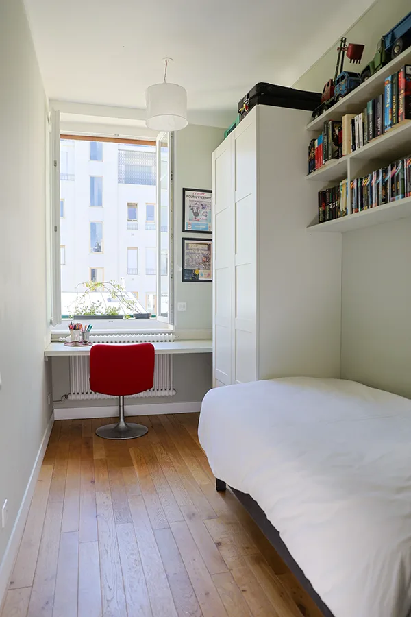 photographie immobilière chambre appartement Paris