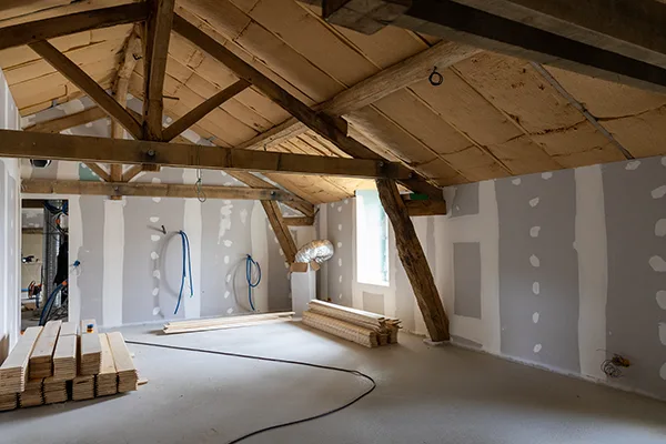 photo chantier rénovation architecture intérieure Paris