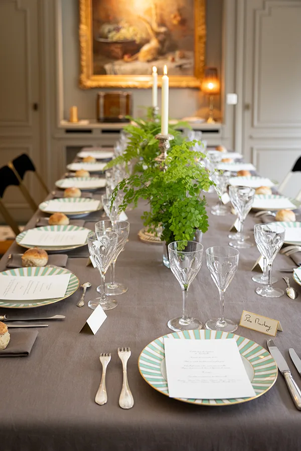 Photo table fiançailles Paris