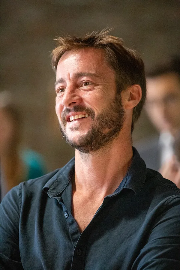 Portrait fete entre amis