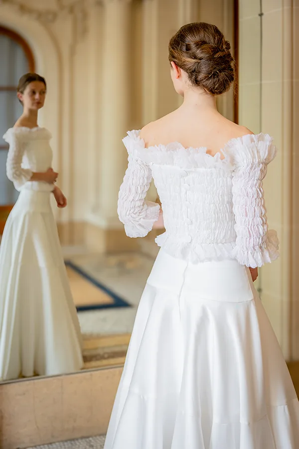 photo de mariage à Paris - la mariee