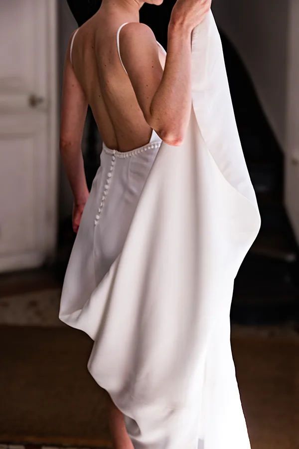 photo de mariage à Paris - robe