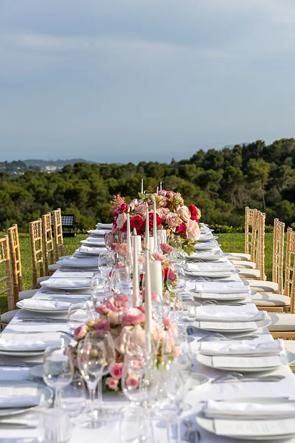 photo de mariage à Paris - la table