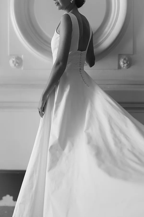 photo de mariage à Paris - robe