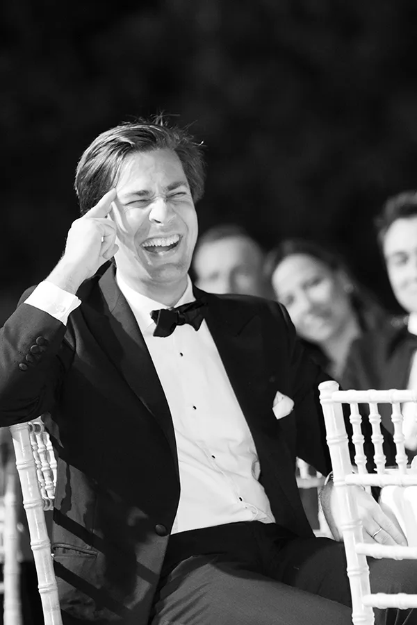 photo de mariage à Paris - sourire