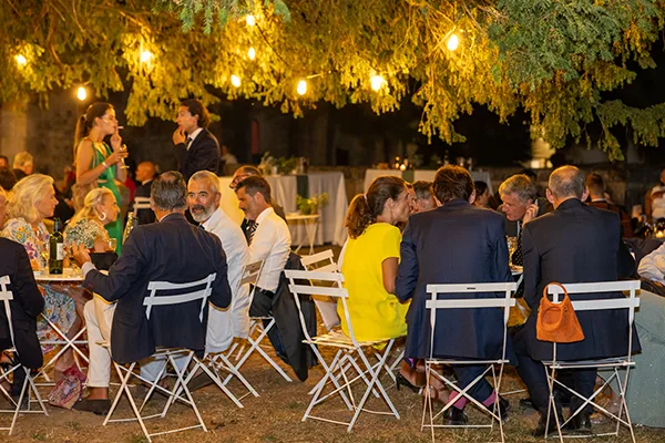 photo de mariage à Paris - diner