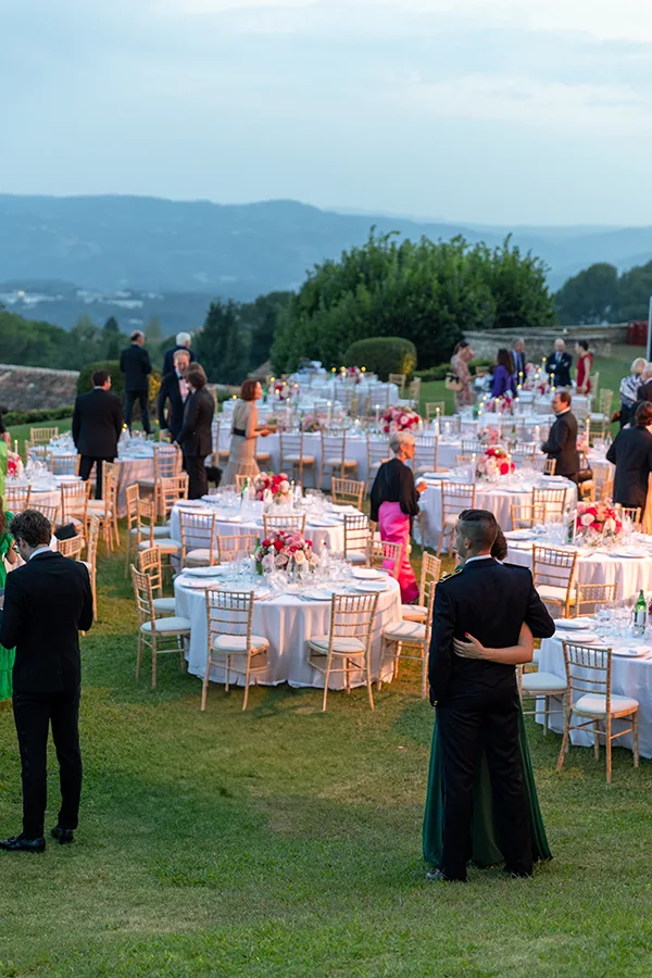 photo de mariage à Paris - Tables diner