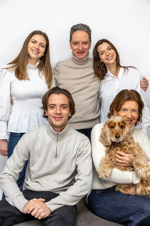 Photo de famille studio a domicile