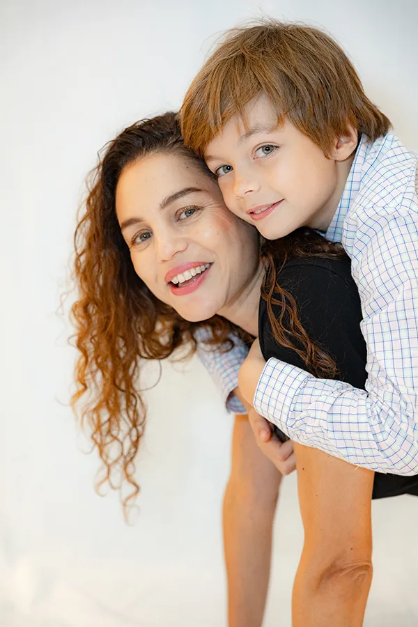 Photo de famille studio a domicile