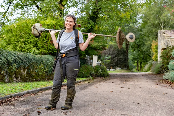 photo reportage jardinier, entretien jardin